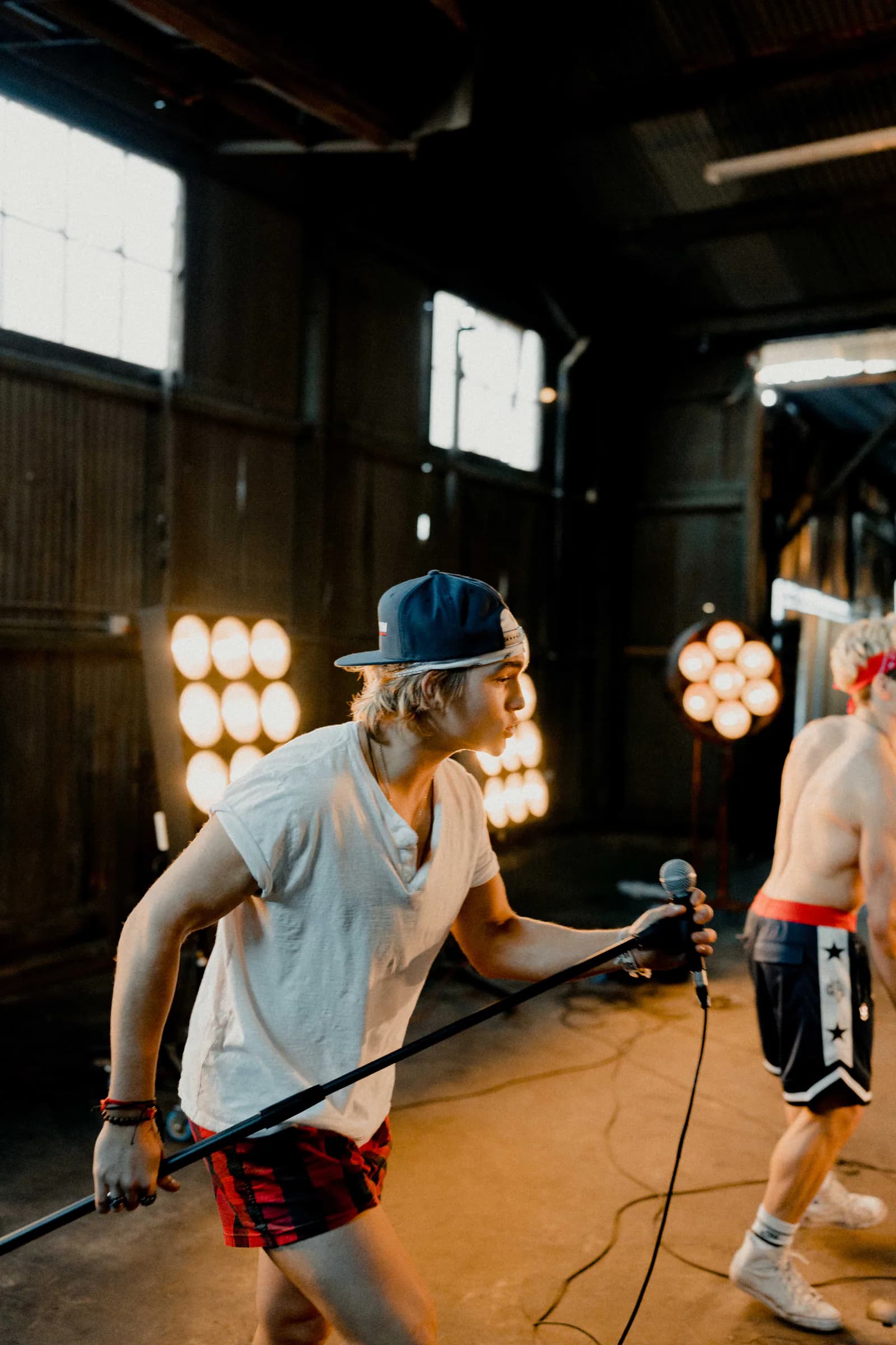 HIGH TIDE BTS behind-the-scenes photograph 8.