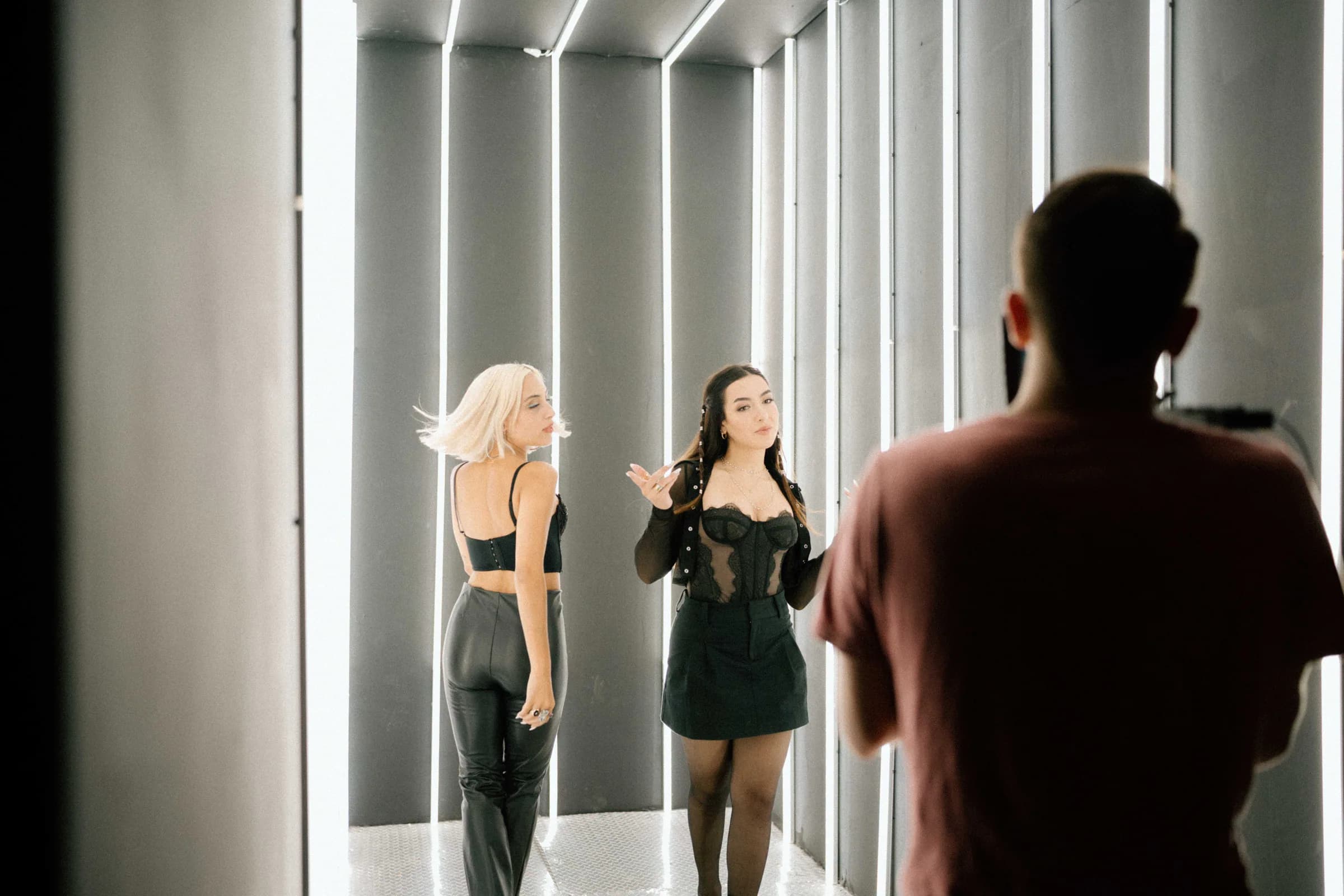 Z3LLA BTS behind-the-scenes photograph 2.